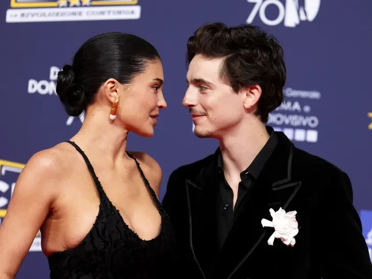 Timothée Chalamet and Kylie Jenner durante la temporada de premios antes de los Oscar 2026.