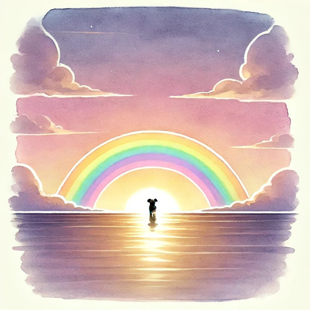 Rainbow Bridge by Bella Velasco