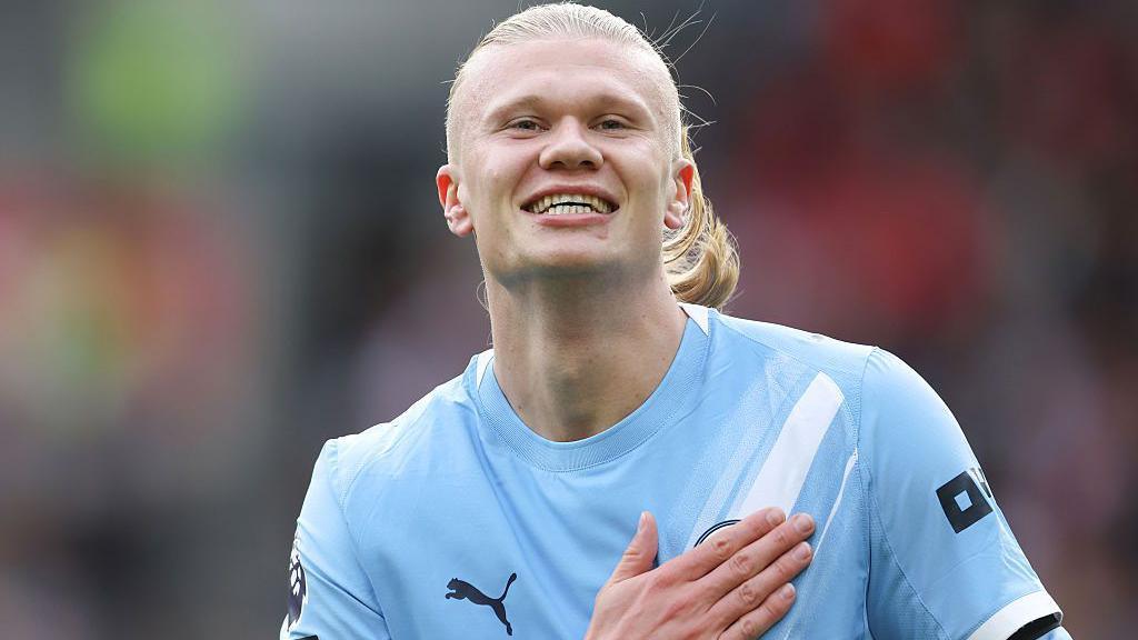 Erling Haaland, astro de la premier league.