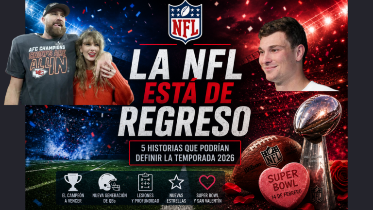La NFL está de regreso y la temporada 2026 ya comenzó a escribirse desde los campamentos de entrenamiento.